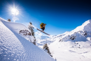 Roli Loipold beim FreerideTestival 2017 in Warth-Schröcken