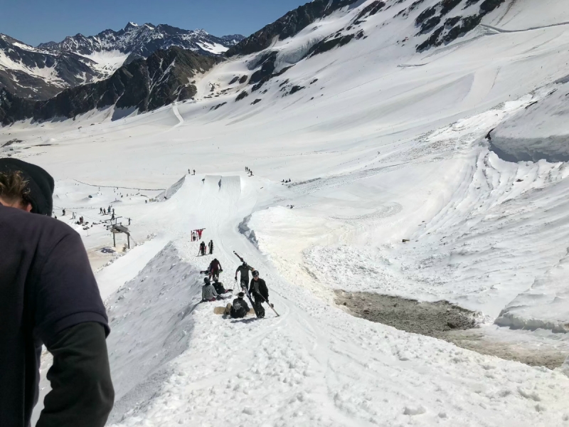 Re-Opening Snowpark Kaunertal Juni 2020