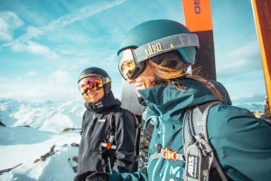 Eva Walkner &amp; Manuela Mandl haben gemeinsam die &quot;Shadow One Line&quot; für Julbo entworfen