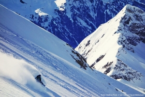 Bettina Pickl am Kitzsteinhorn