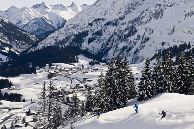 Freeride und Safety Camp in Warth Schröcken