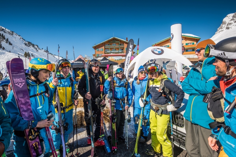 Zweiter Tourstopp des FreerideTestivals in Warth-Schröcken