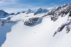 Freeride im Powder Department Stubaier Gletscher